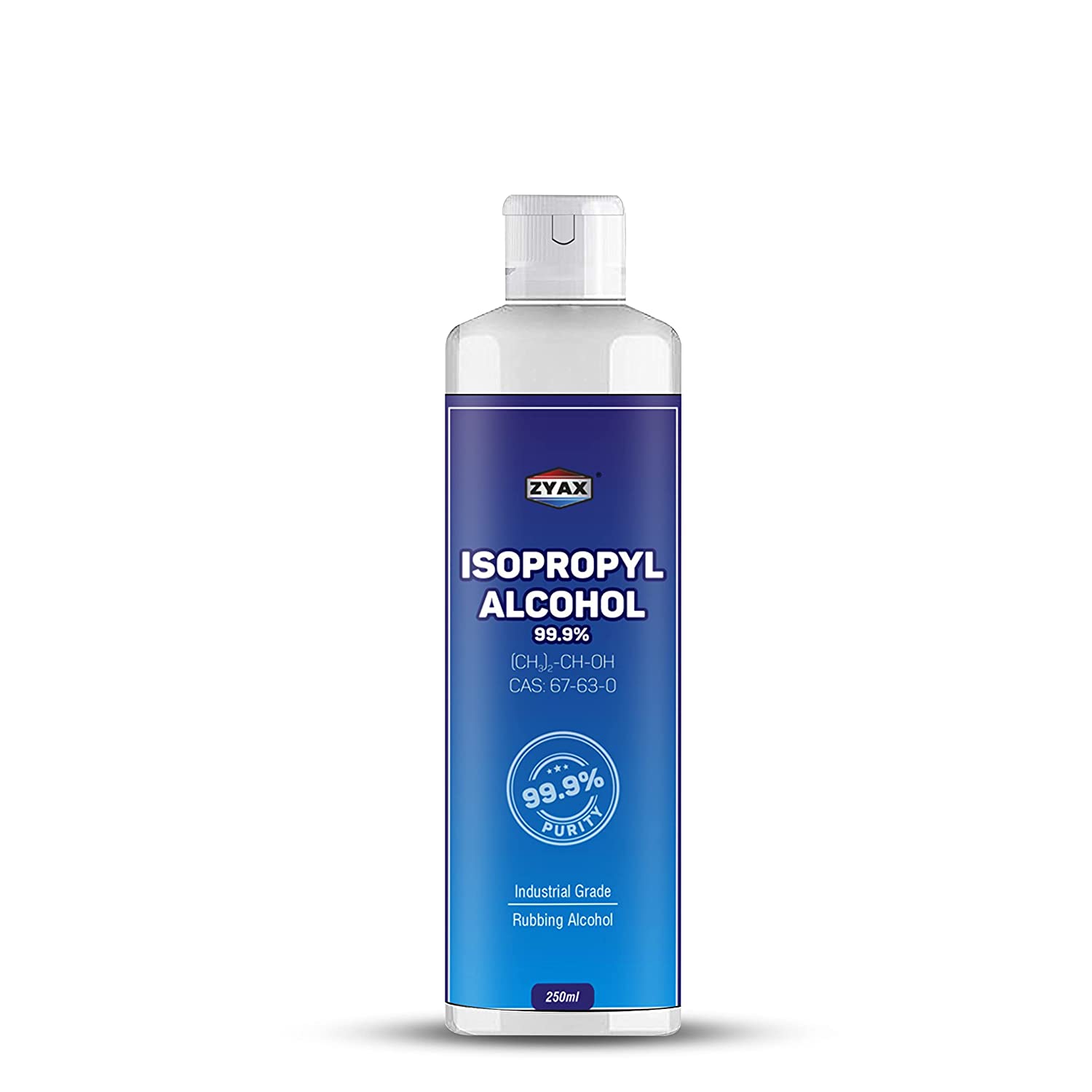 Zyax 99.9% Pure Isopropyl Alcohol – Laboratory Grade IPA