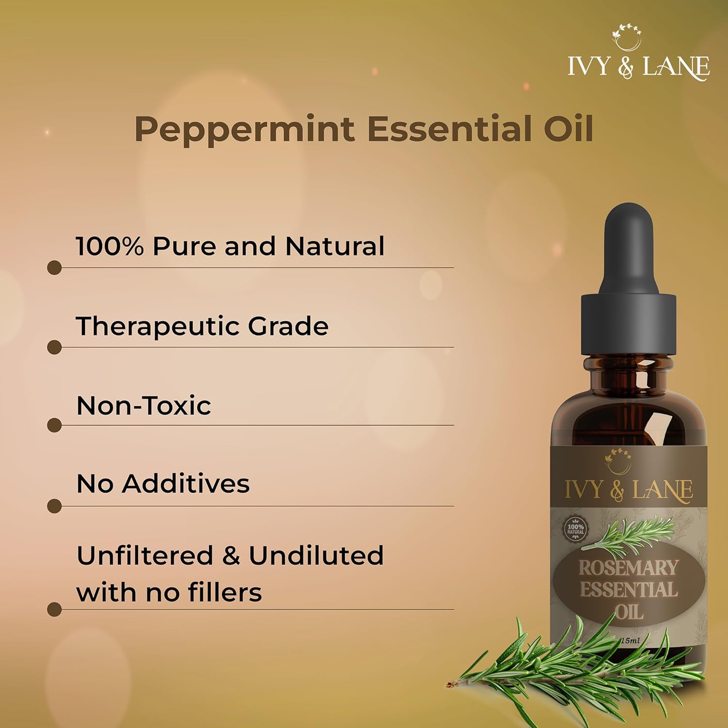 Ivy & Lane Rosemary Essential Oil