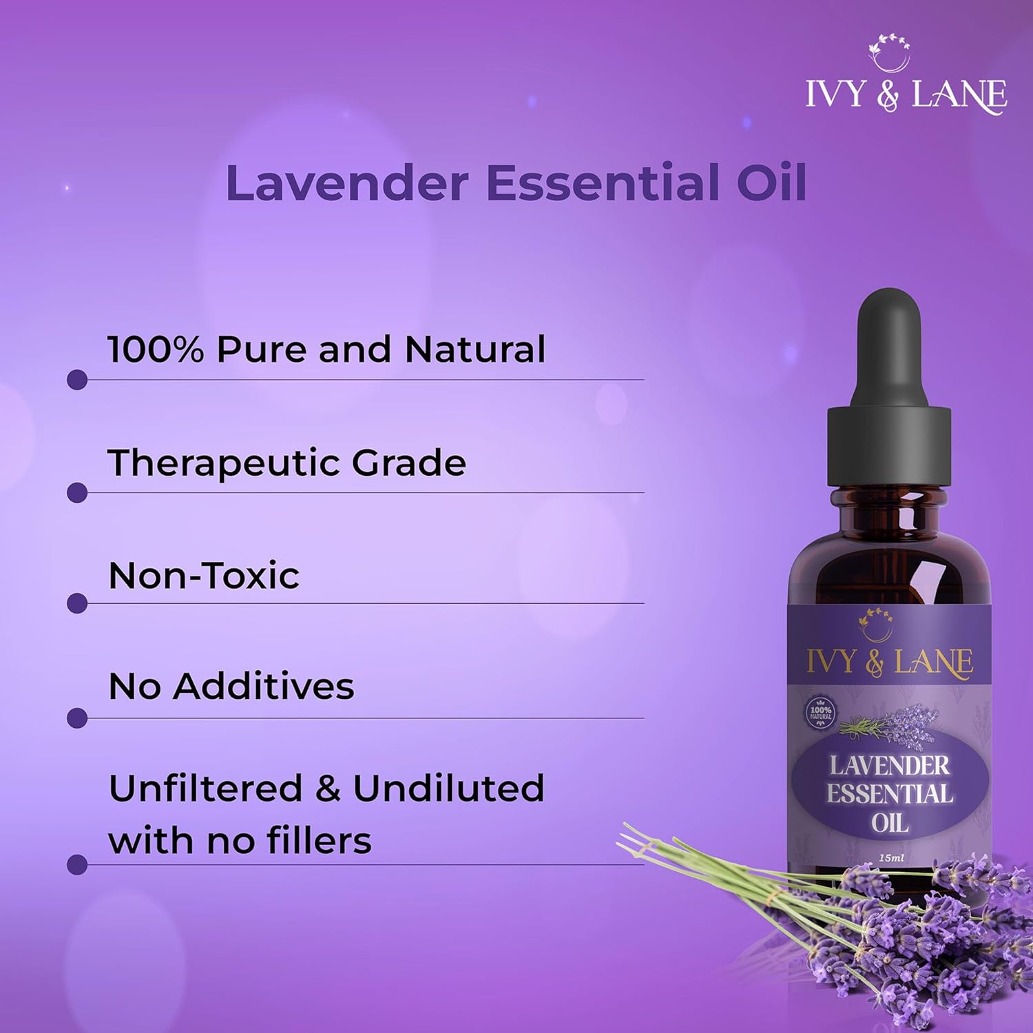 Ivy & Lane Lavender Essential Oil