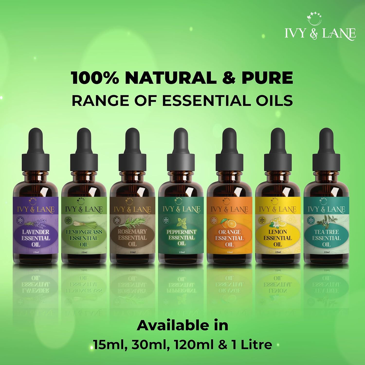 Ivy & Lane Lemon Grass Essential Oil