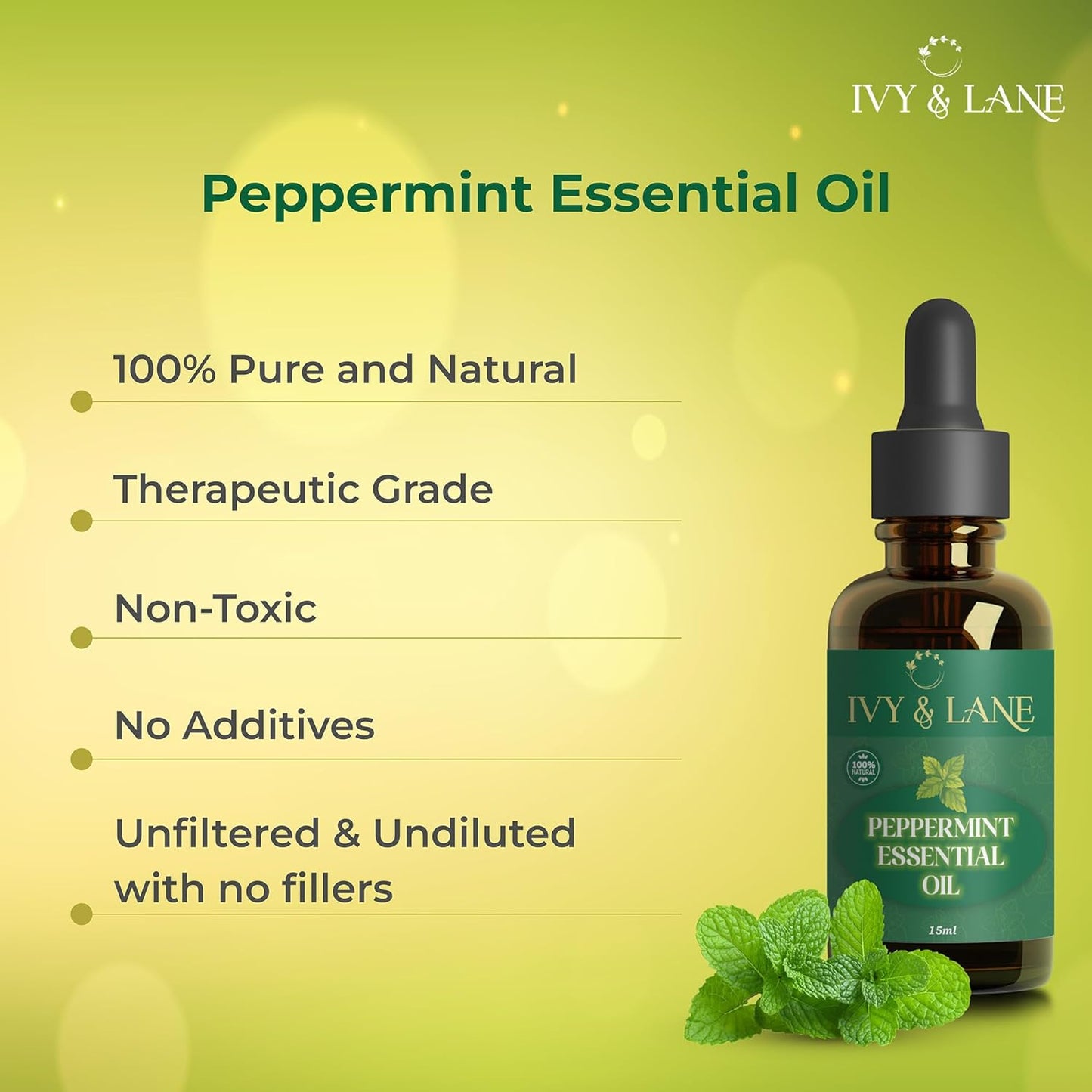 Ivy & Lane Peppermint Essential Oil