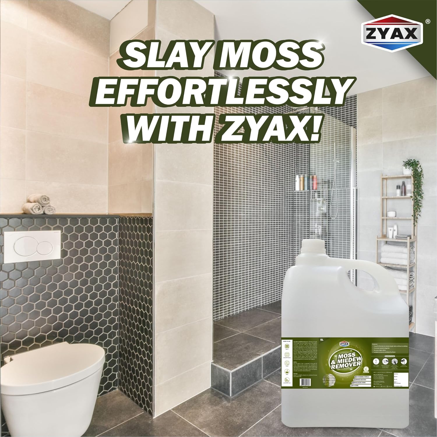 Zyax Moss & Mildew Remover Spray