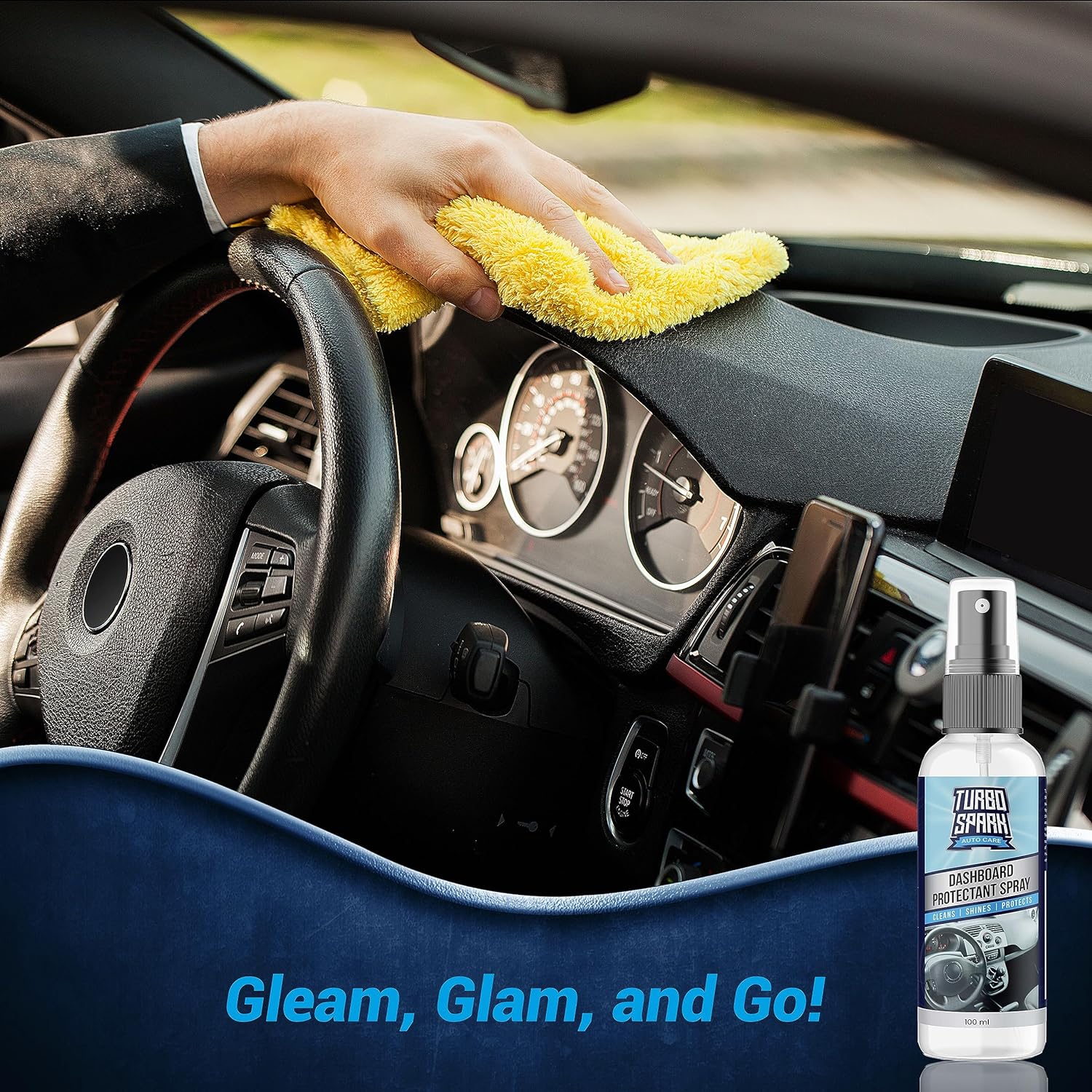 Turbo Spark Dashboard Protectant Spray