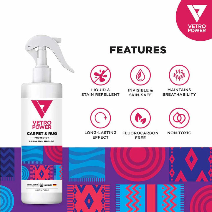 Vetro Power Carpet & Rug Protector