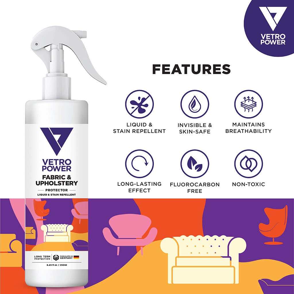 Vetro Power Fabric & Upholstery Protector