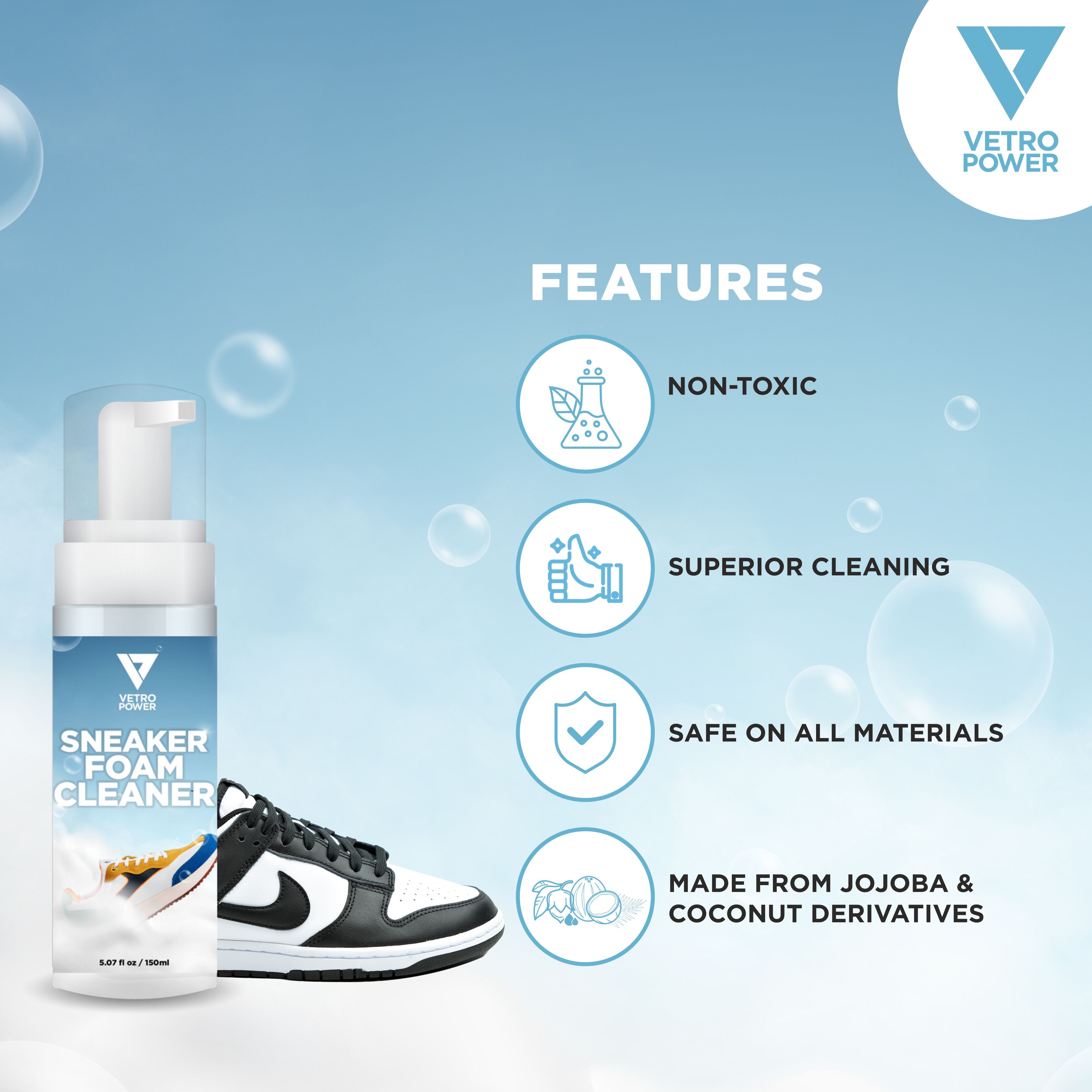 Vetro Power Sneaker Foam Cleaner