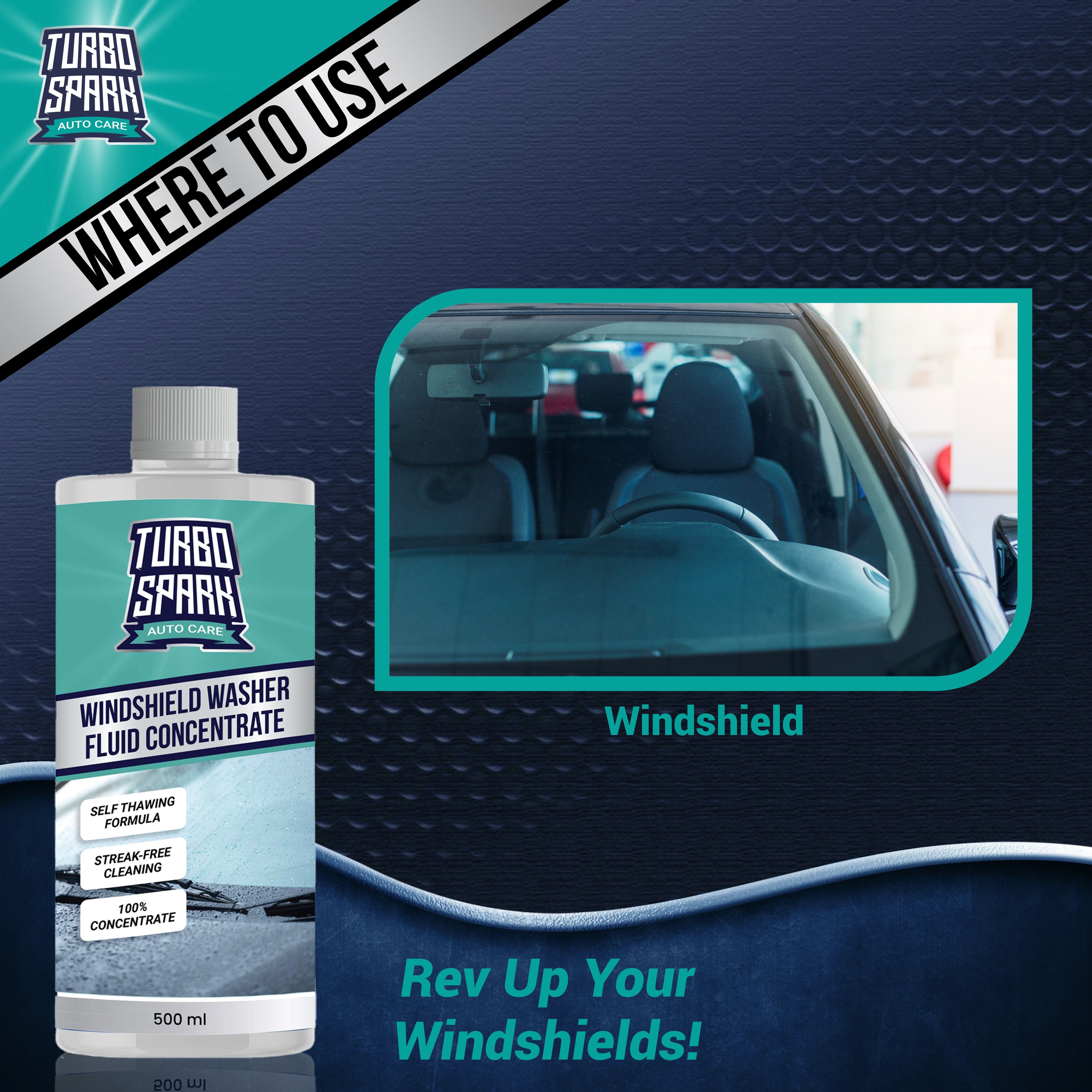 Turbo Spark Windshield Washer Fluid Concentrate