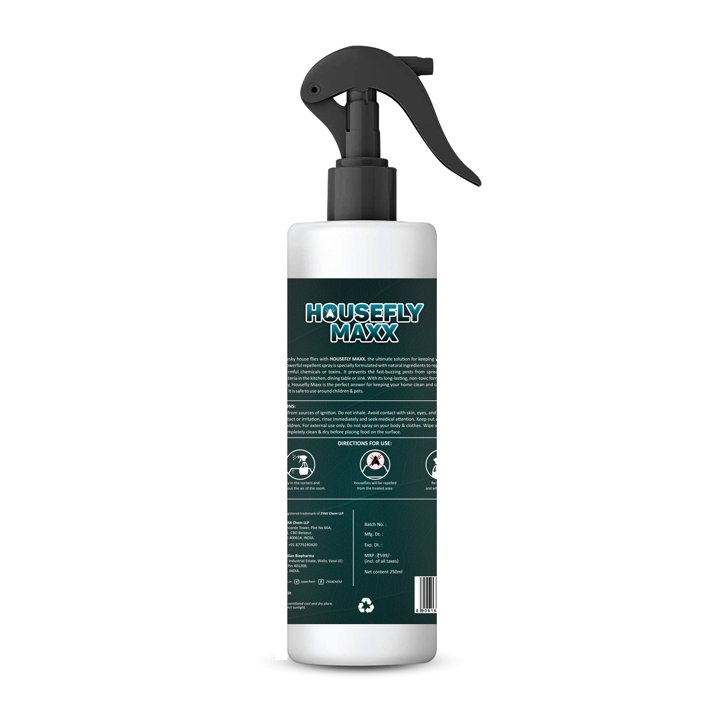 Zyax Housefly Maxx Repellent Spray - Zyax.in