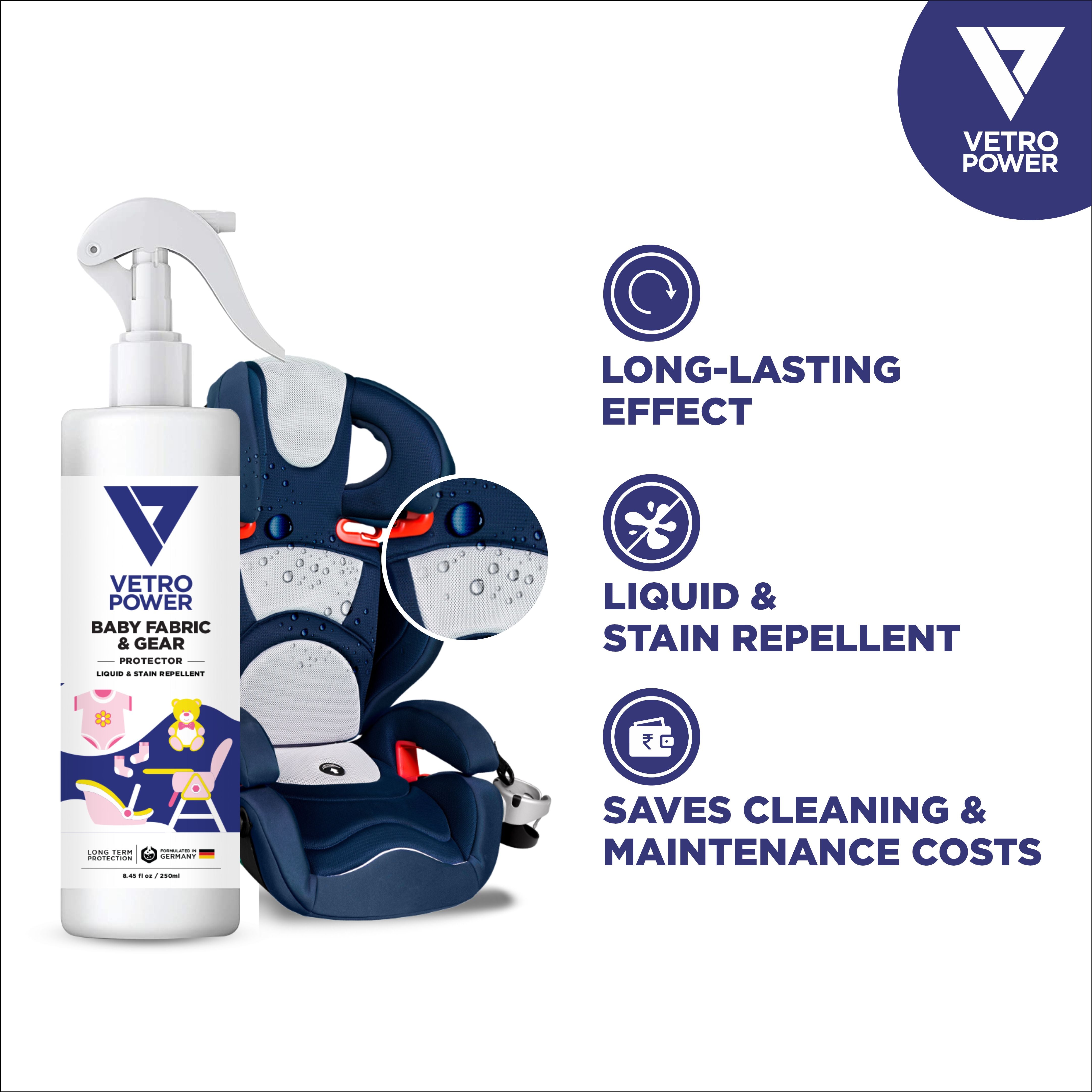 Vetro Power Baby Fabric & Gear Protector