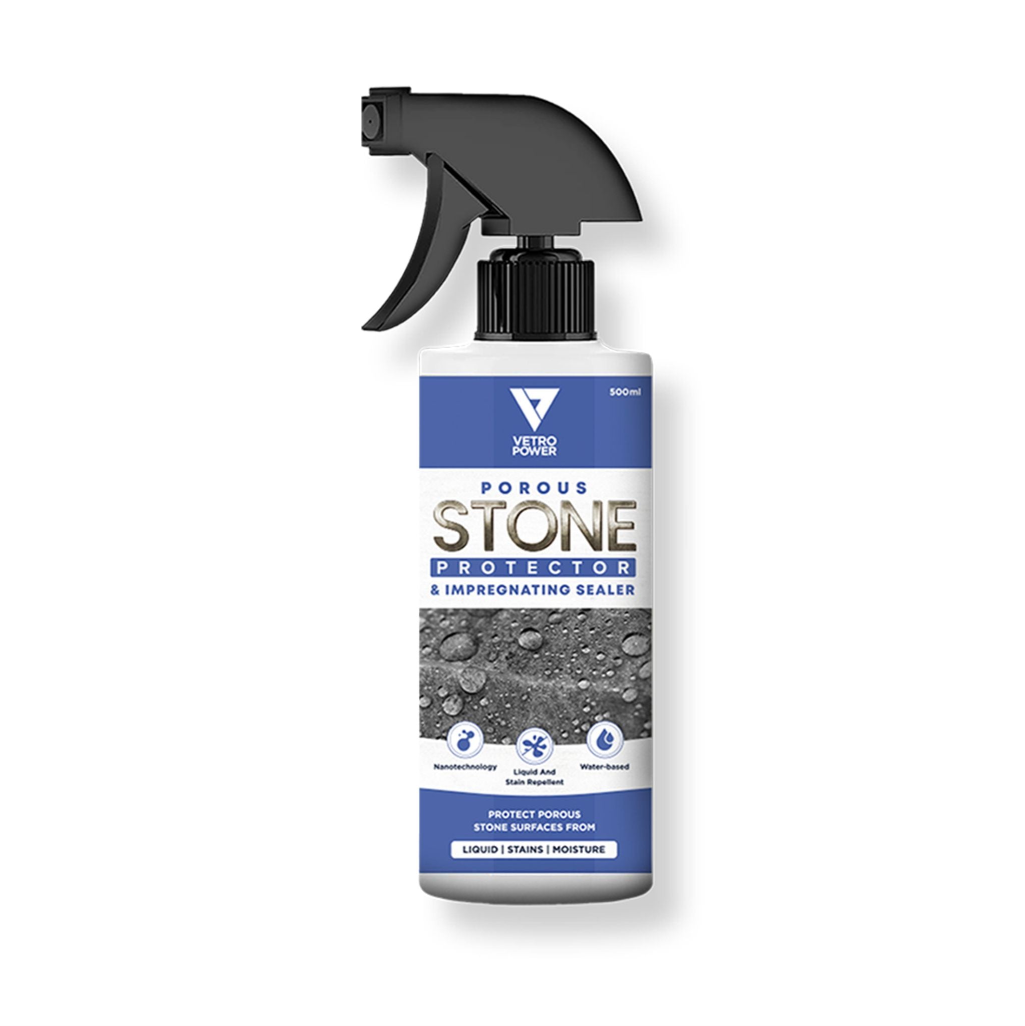 Vetro Power Porous Stone Protector Spray and Impregnating Sealer