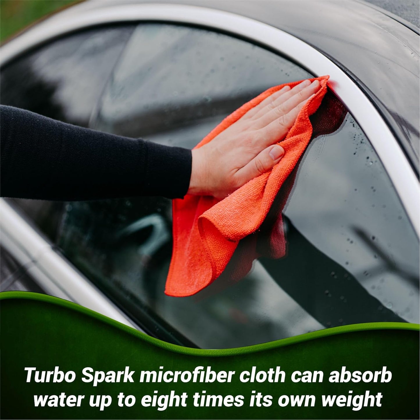 Turbo Spark Microfiber Cloth 300 GSM 40 X 30 cm