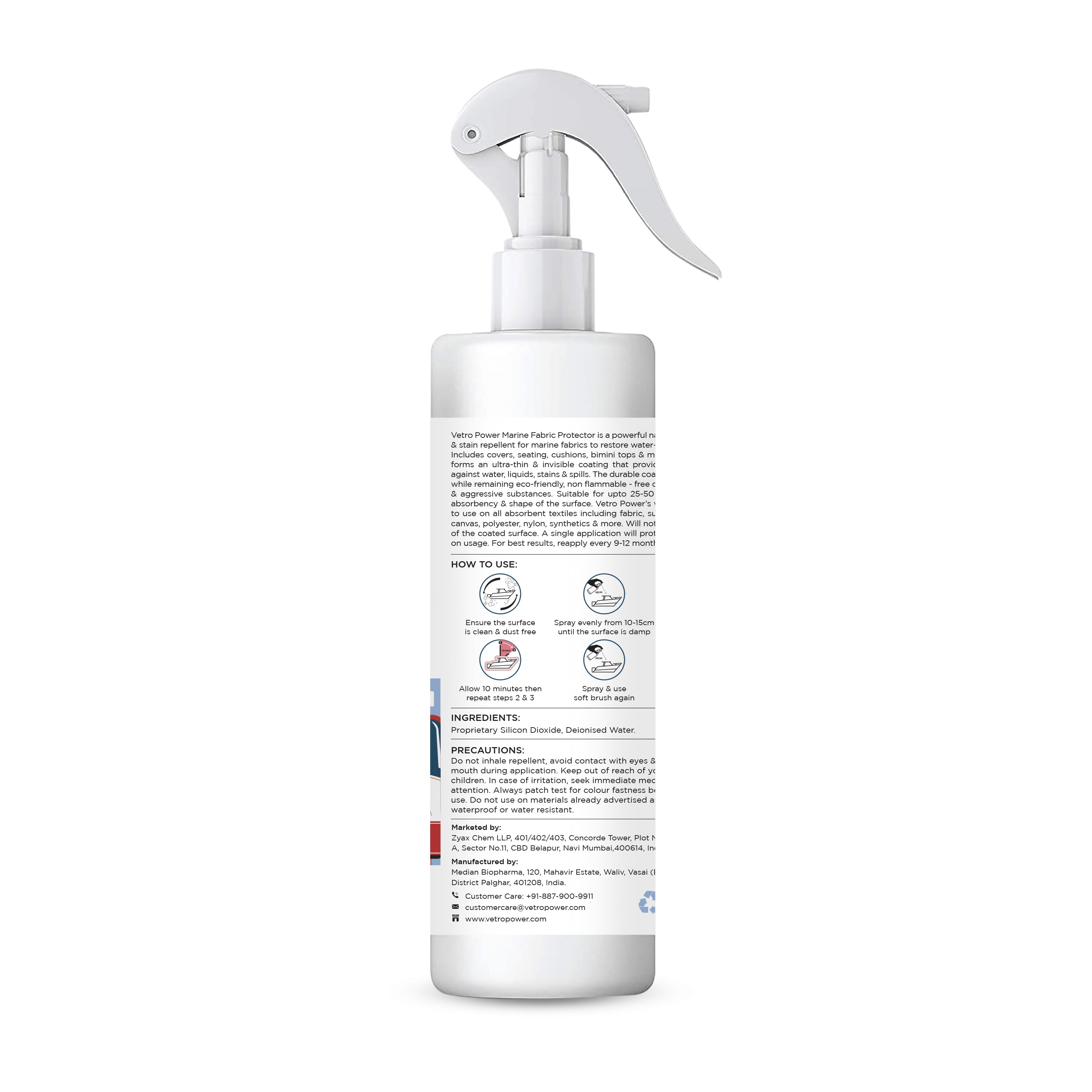 Vetro Power Marine Fabric Protector