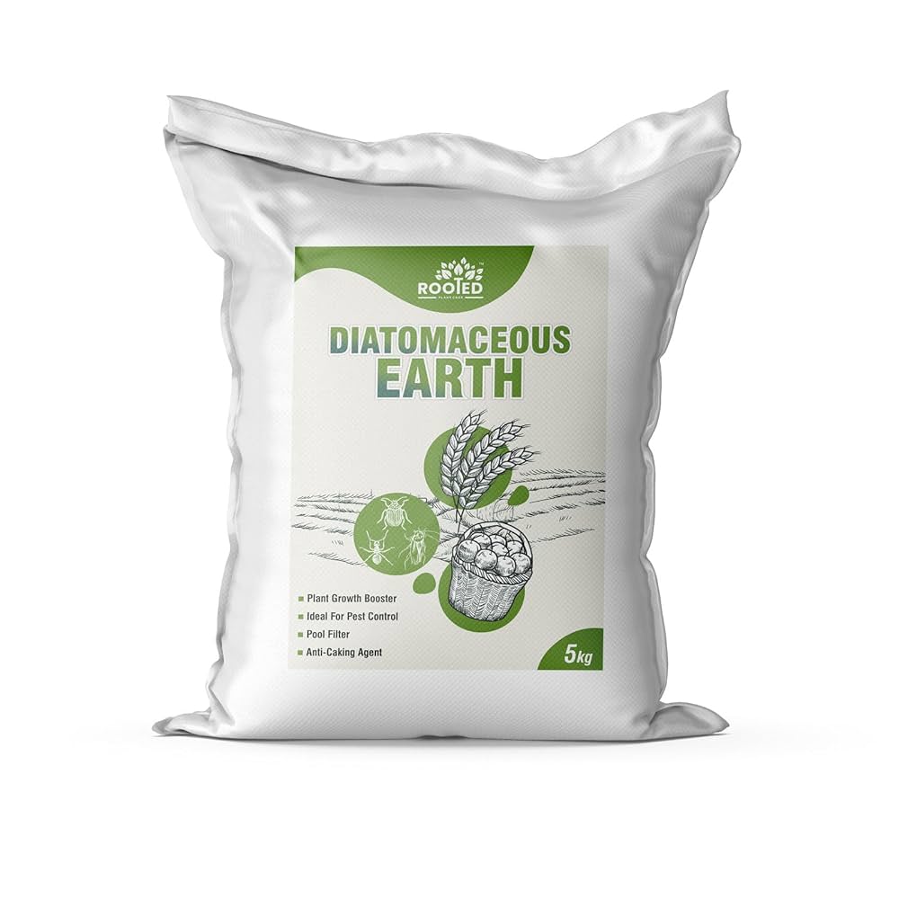 Rooted Diatomaceous Earth Powder