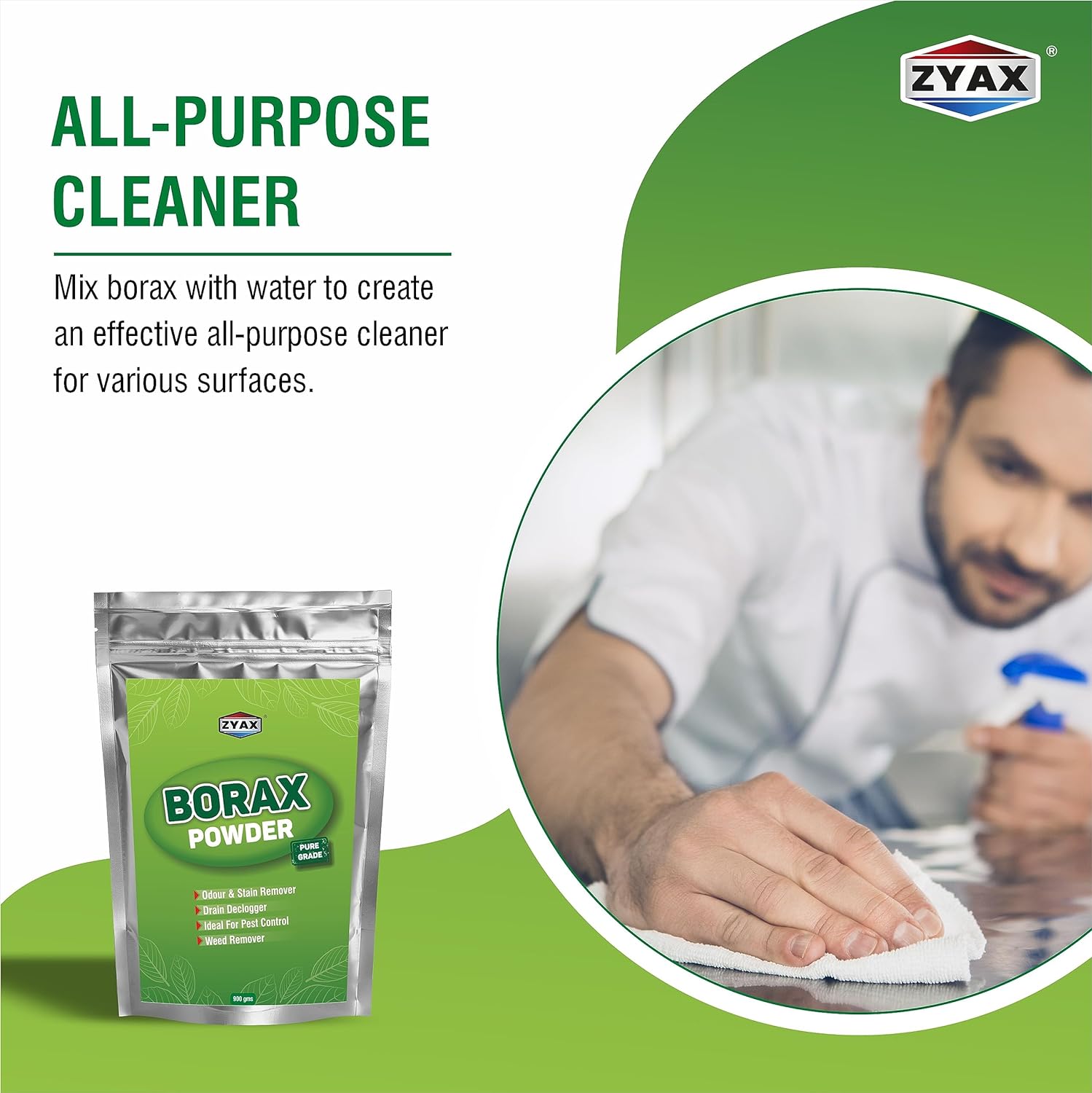 ZYAX Borax Powder