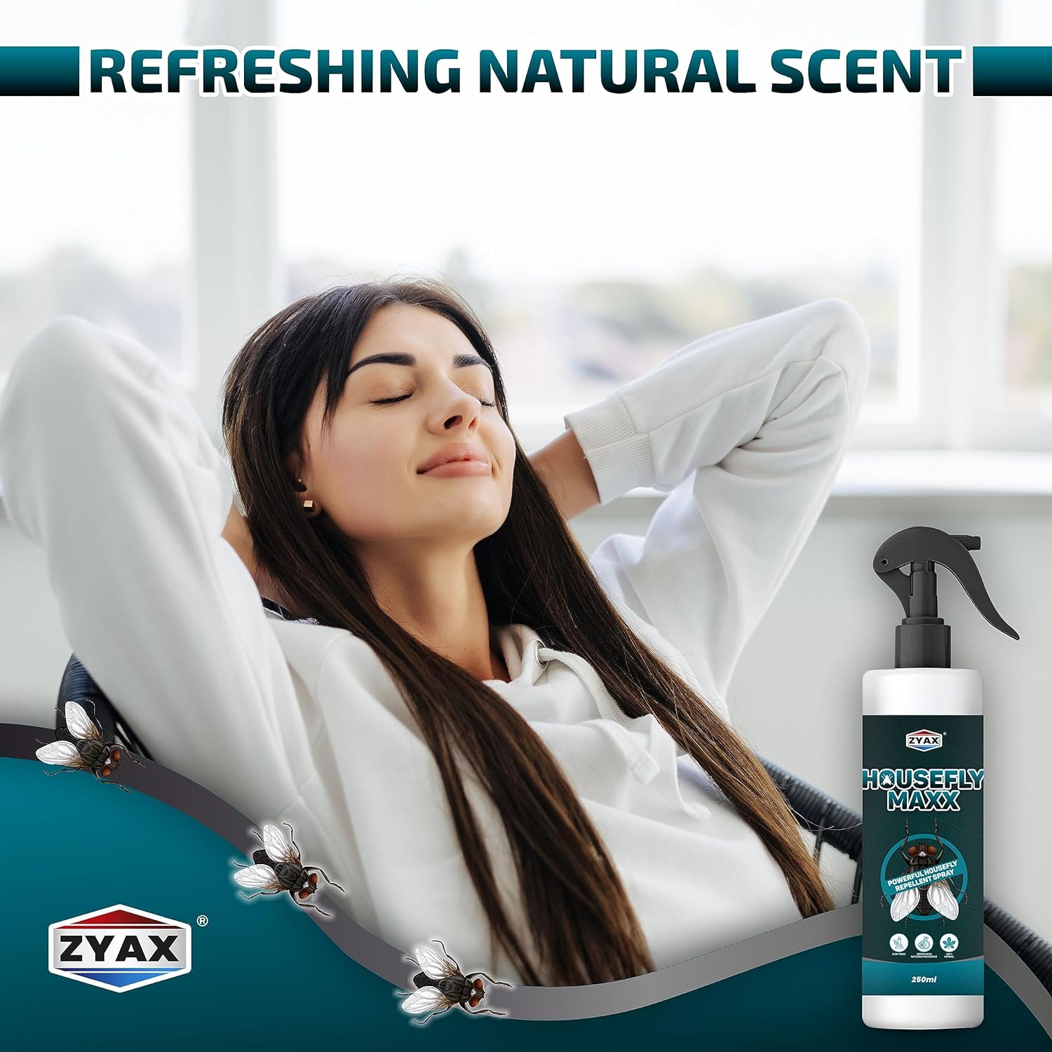 Zyax Housefly Maxx Repellent Spray