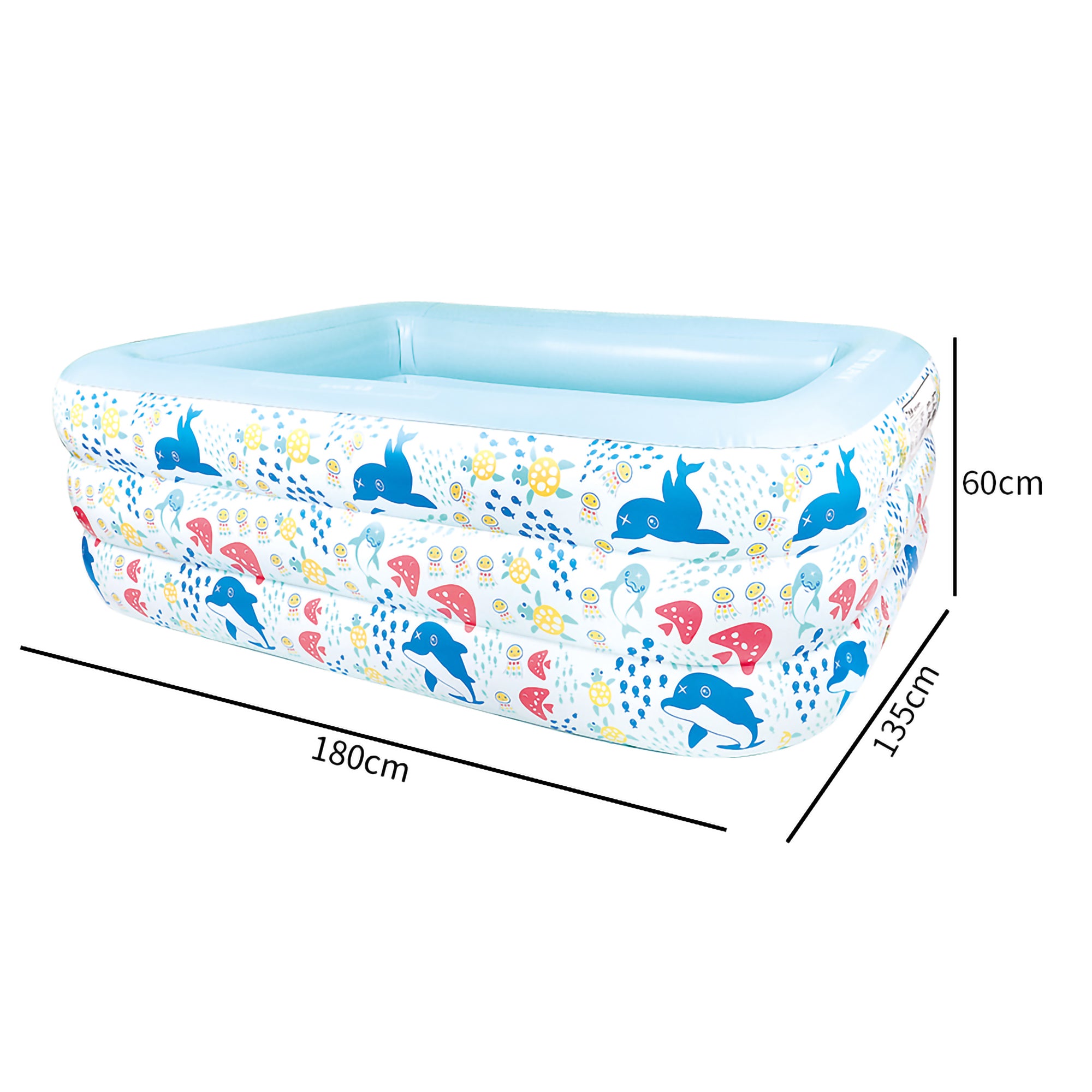 Mega Dolphin Play Pool - Zyax.in