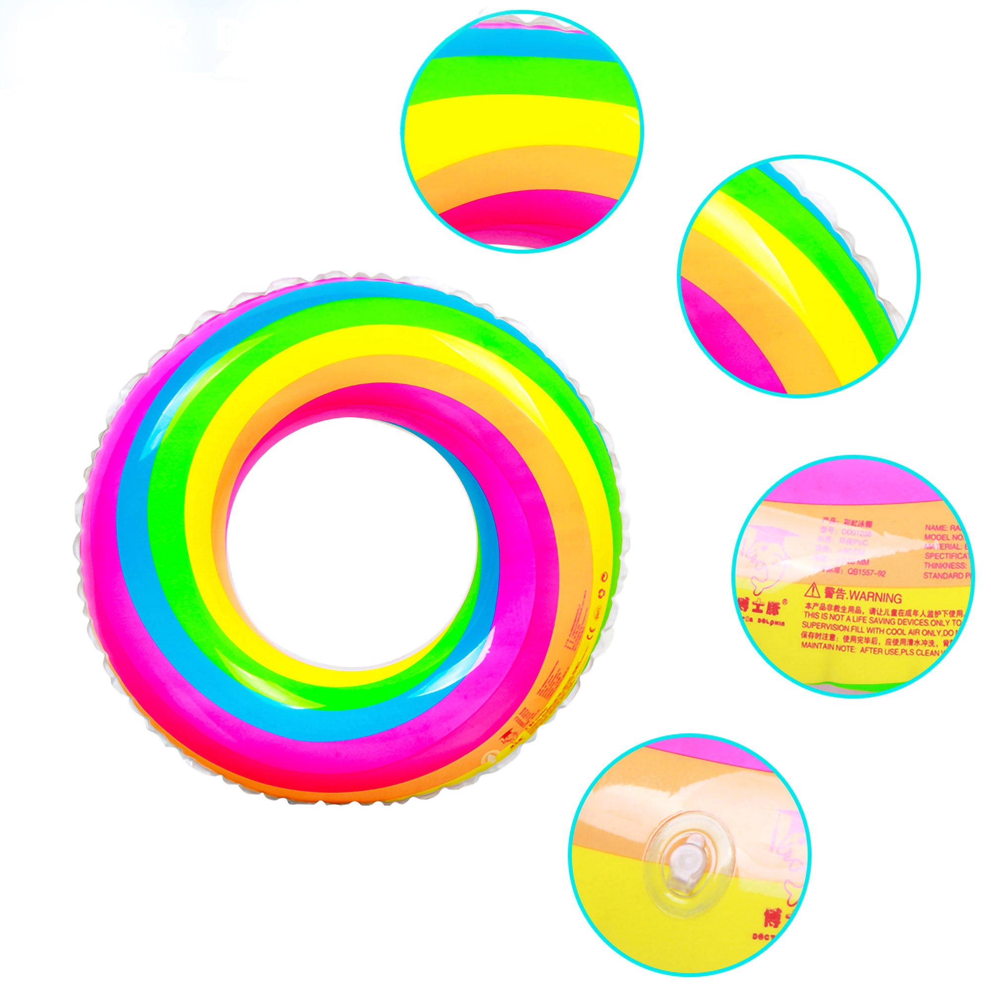 Rainbow Donut Float - Zyax.in