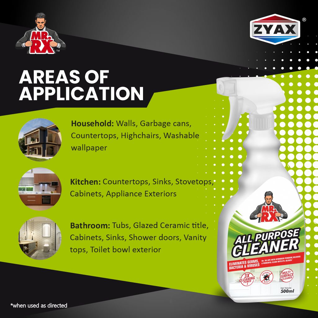 Mr. RX All Purpose Hydrogen Peroxide Cleaner - Zyax.in