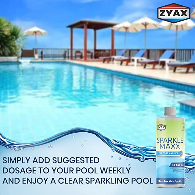 Zyax Sparkle Maxx - Pool Clarifier - Zyax.in