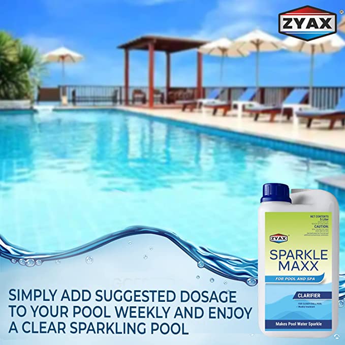 Zyax Sparkle Maxx - Pool Clarifier - Zyax.in