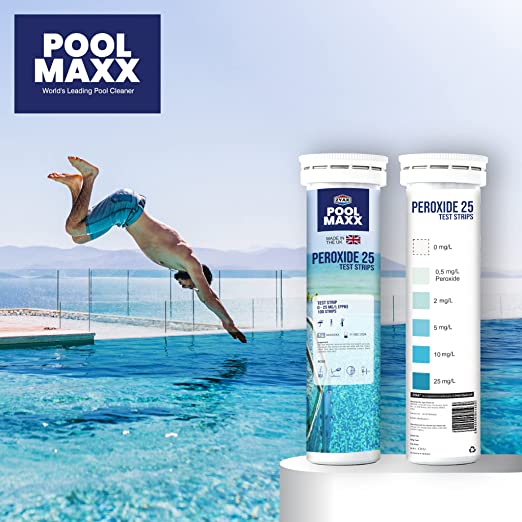 Pool Maxx Peroxide 25 Test Strips - Zyax.in