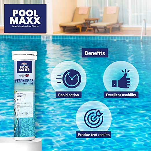 Pool Maxx Peroxide 25 Test Strips - Zyax.in