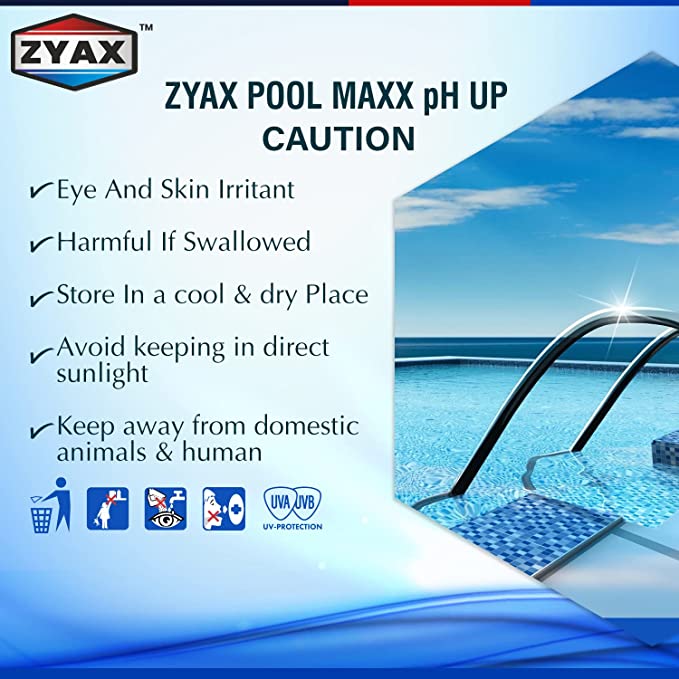 Zyax Pool Maxx pH Up - Ph Balancer - Zyax.in
