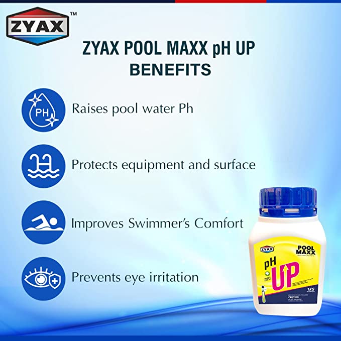 Zyax Pool Maxx pH Up - Ph Balancer - Zyax.in