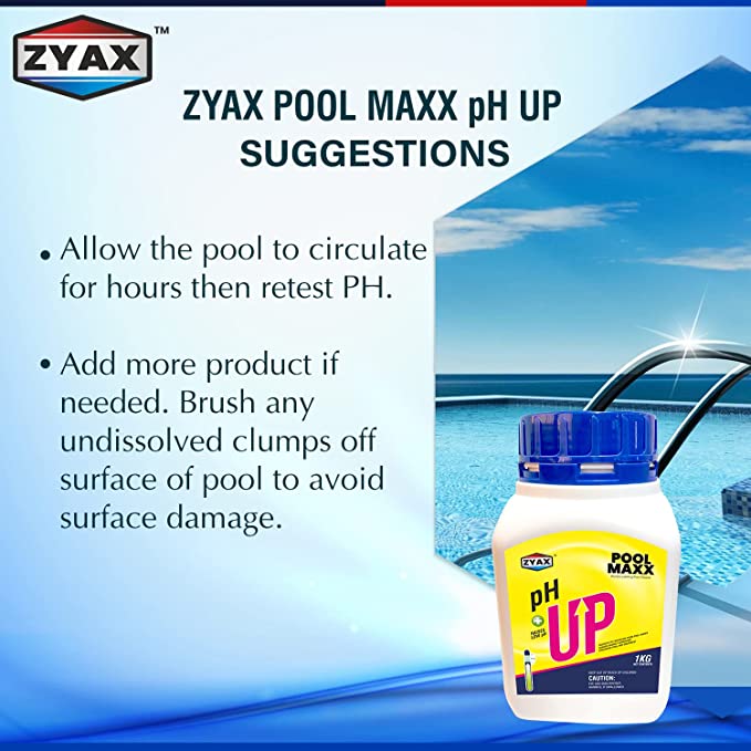 Zyax Pool Maxx pH Up - Ph Balancer - Zyax.in